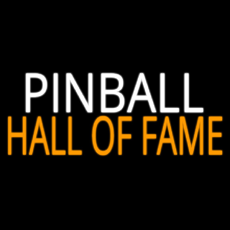 Pinball Hall Of Fame 2 Neon Sign