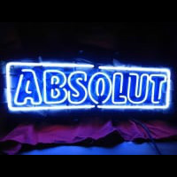 Absolute Vodka Neon Sign