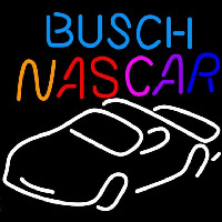 Busch Nascar Beer Sign Neon Sign