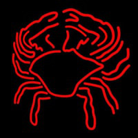 Crab Block With Logo 1 Neon Sign