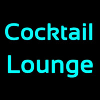 Cursive Cocktail Lounge Neon Sign