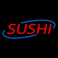 Deco Style Red Sushi Neon Sign