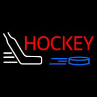 Hockey Neon Sign