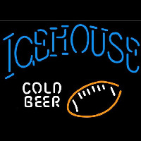 Icehouse Football Cold Beer Sign Neon Sign