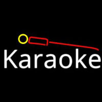 Karaoke And Microphone 1 Neon Sign