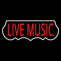 Live Music Red 1 Neon Sign