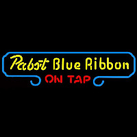 Pabst Blue Ribbon On Tap Beer Sign Neon Sign