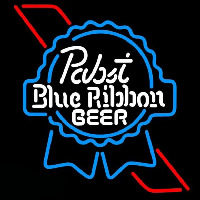 Pabst Skyblue Red Ribbon Beer Sign Neon Sign