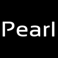 Pearl White Neon Sign