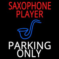 Sa ophone Player Parking Only 2 Neon Sign