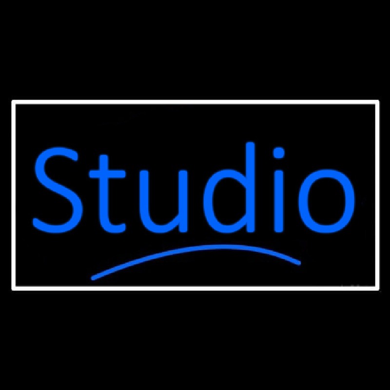 Blue Studio Neon Sign