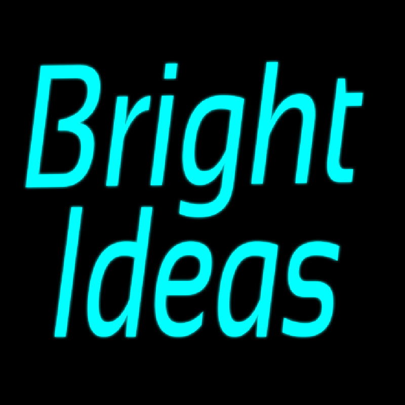 Bright Ideas Neon Sign