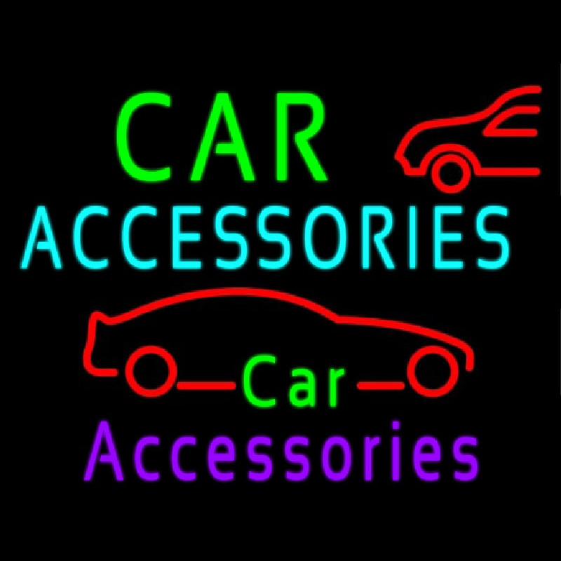 Car Accessories Neon Sign