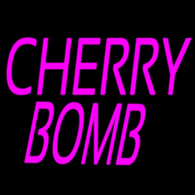 Cherry Bomb Neon Sign