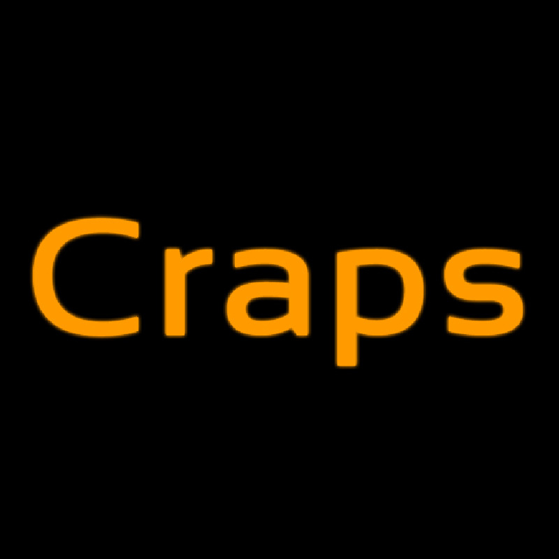 Craps 1 Neon Sign