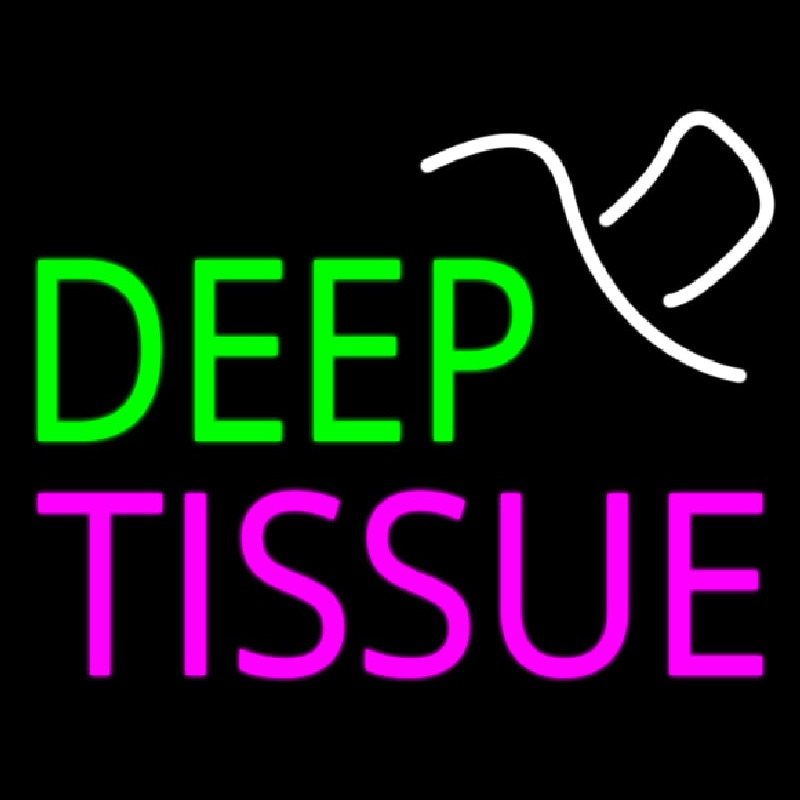 Deep Tissue Neon Sign