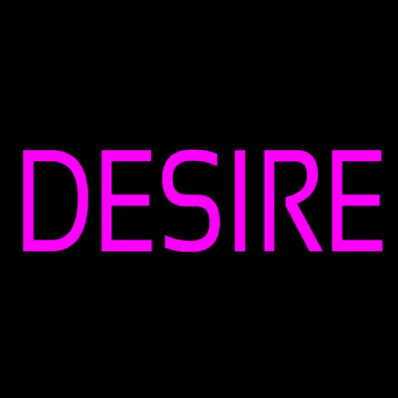 Desire Neon Sign