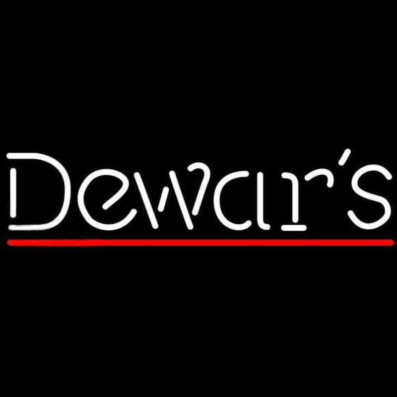 Dewars Neon Sign