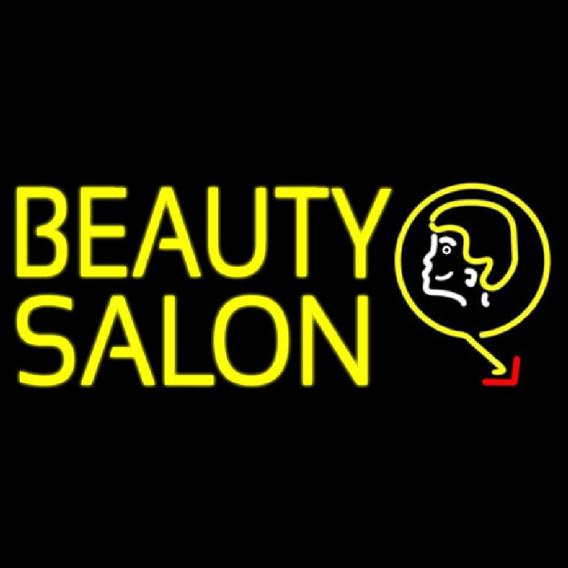 Double Stroke Beauty Salon Neon Sign