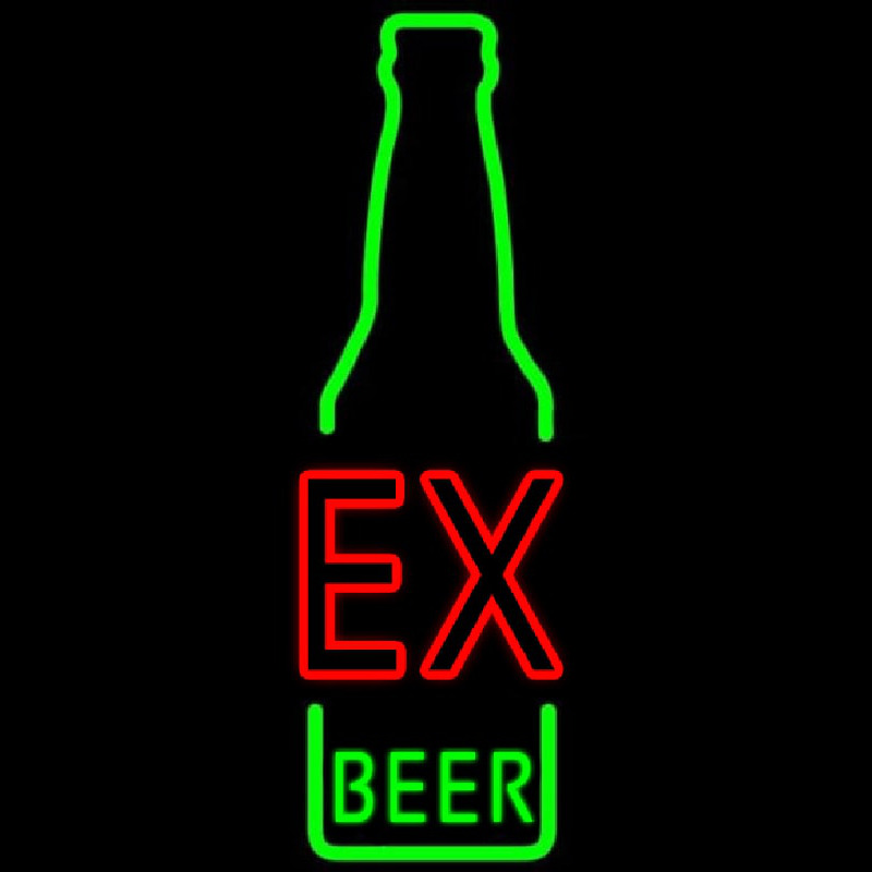 EX Bottle Neon Sign