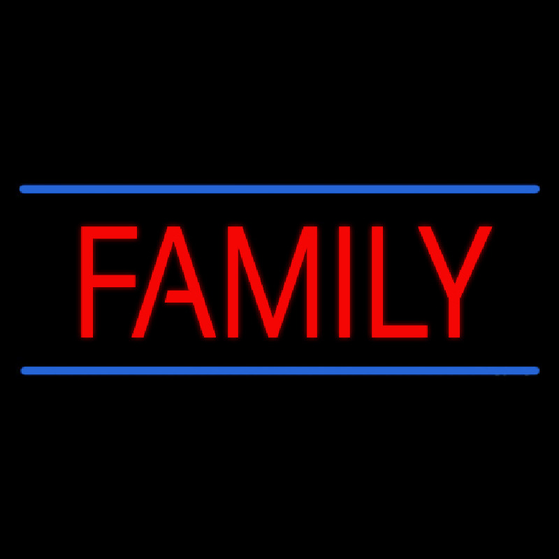 Family Neon Sign