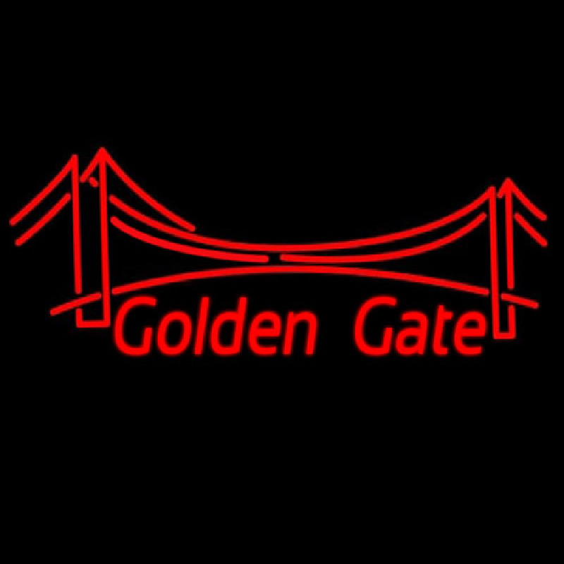 Golden Gate Neon Sign