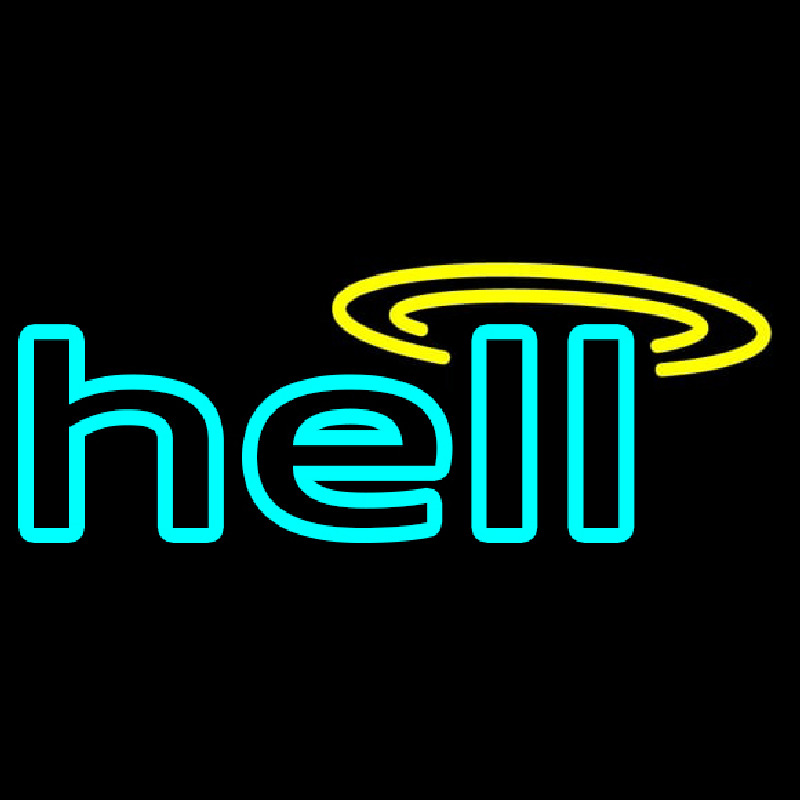 Hell Neon Sign