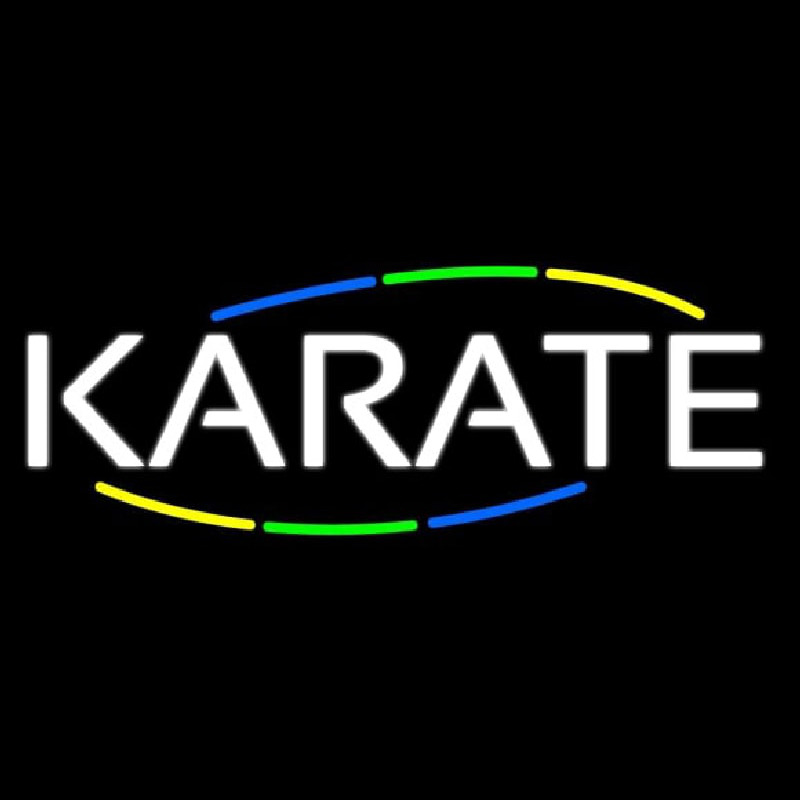 Karate Neon Sign