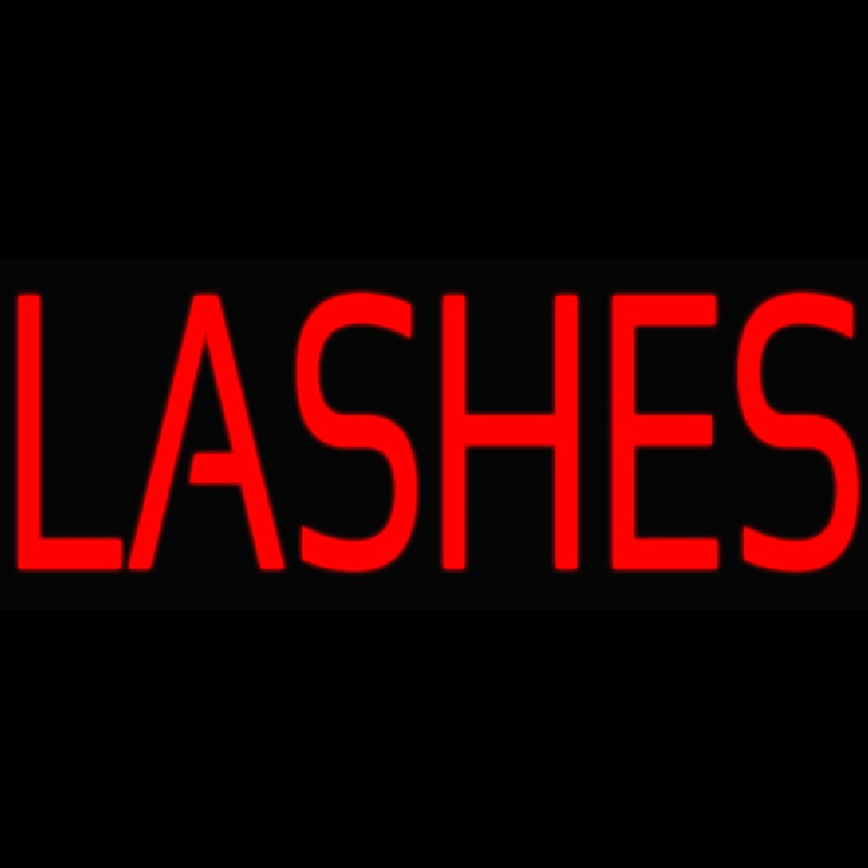 Lashes Neon Sign