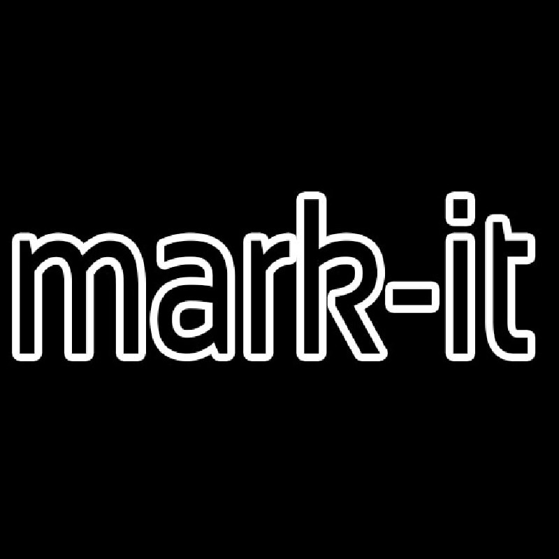 Mark It Neon Sign