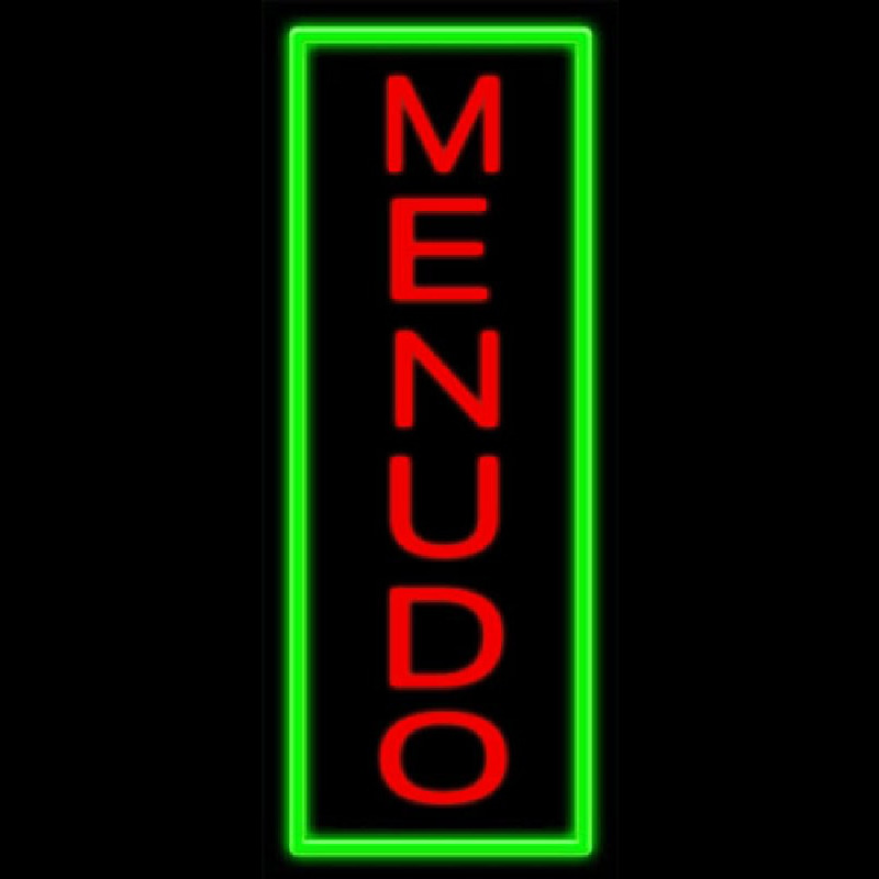 Menudo Neon Sign