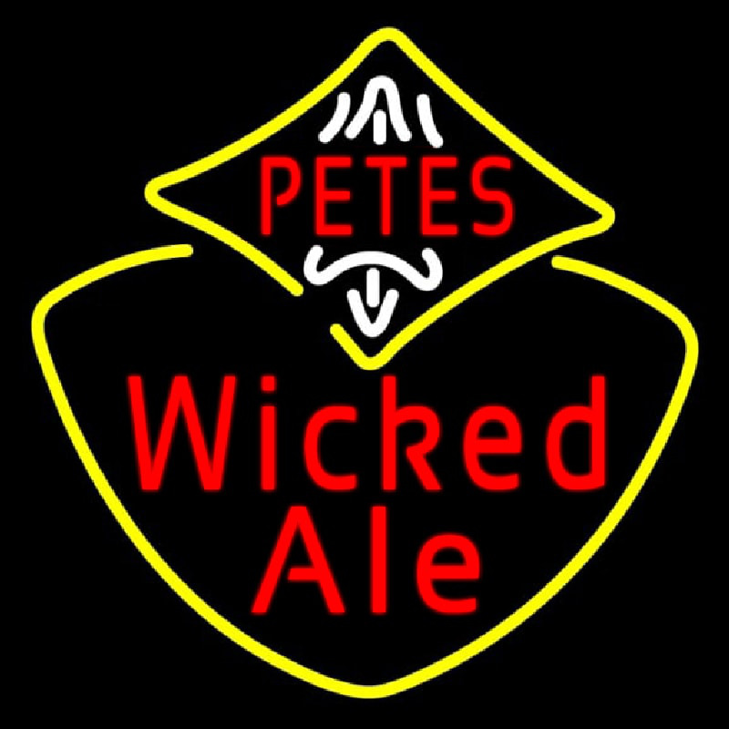 Petes Wicked Ale Neon Sign