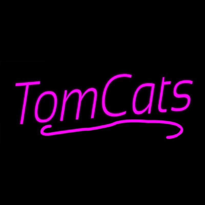 Pink Tom Cats Neon Sign