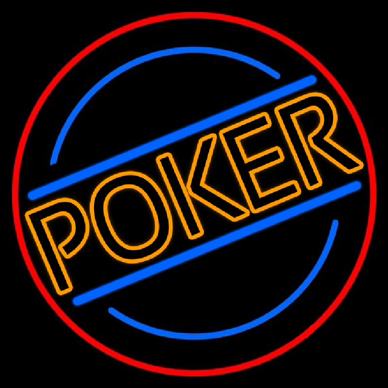 Poker 2 Neon Sign