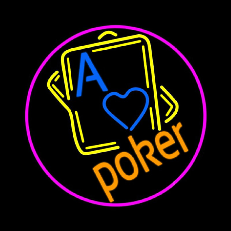 Poker 2 Neon Sign