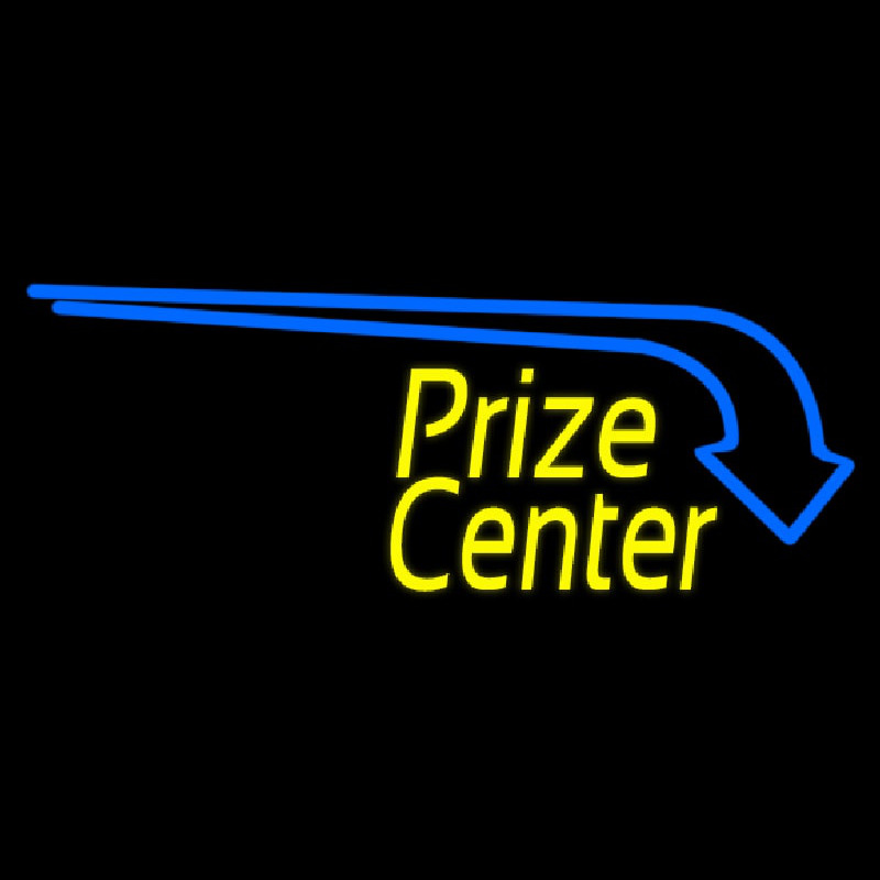 Prize Center Neon Sign