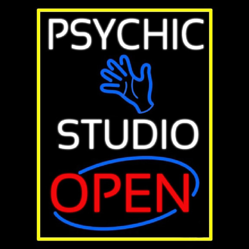 Psychic Studio Open Neon Sign