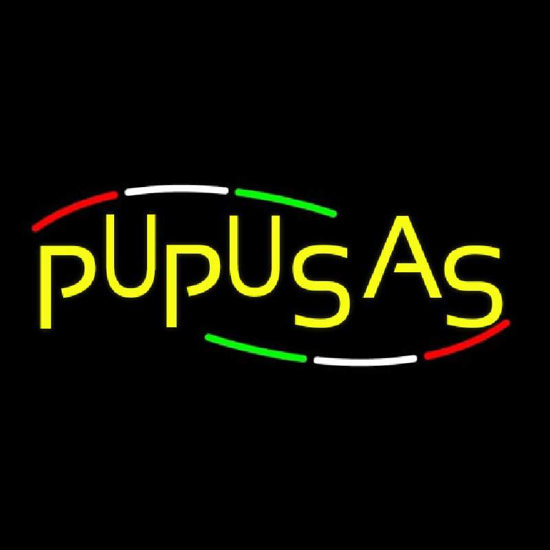 Pupusas Neon Sign