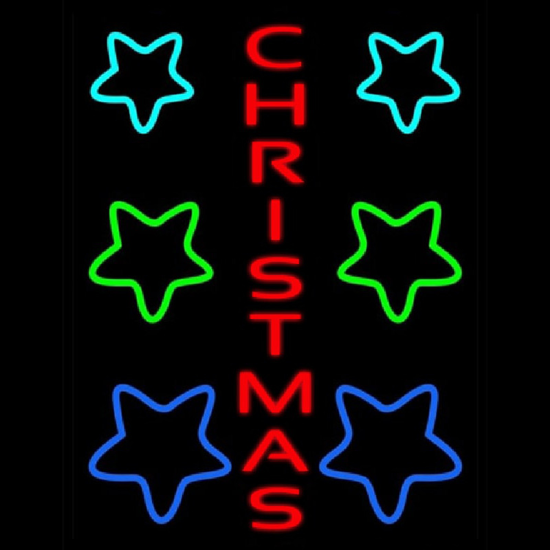 Red Christmas Neon Sign