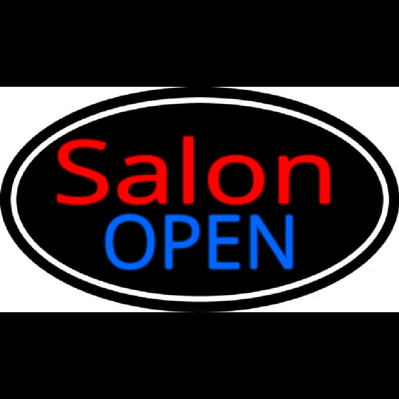 Salon Open Neon Sign