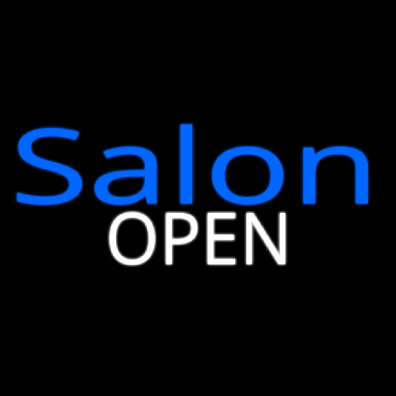 Salon Open Neon Sign