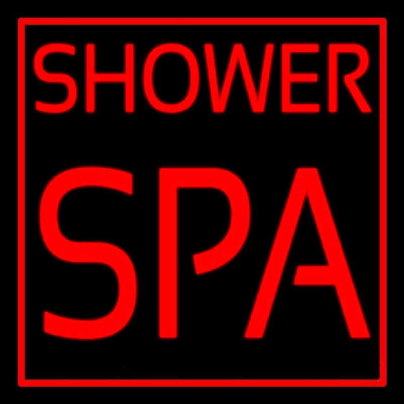 Shower Spa Neon Sign