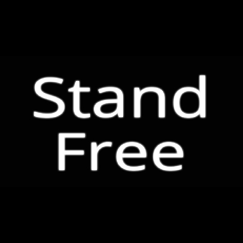 Stand Free Neon Sign