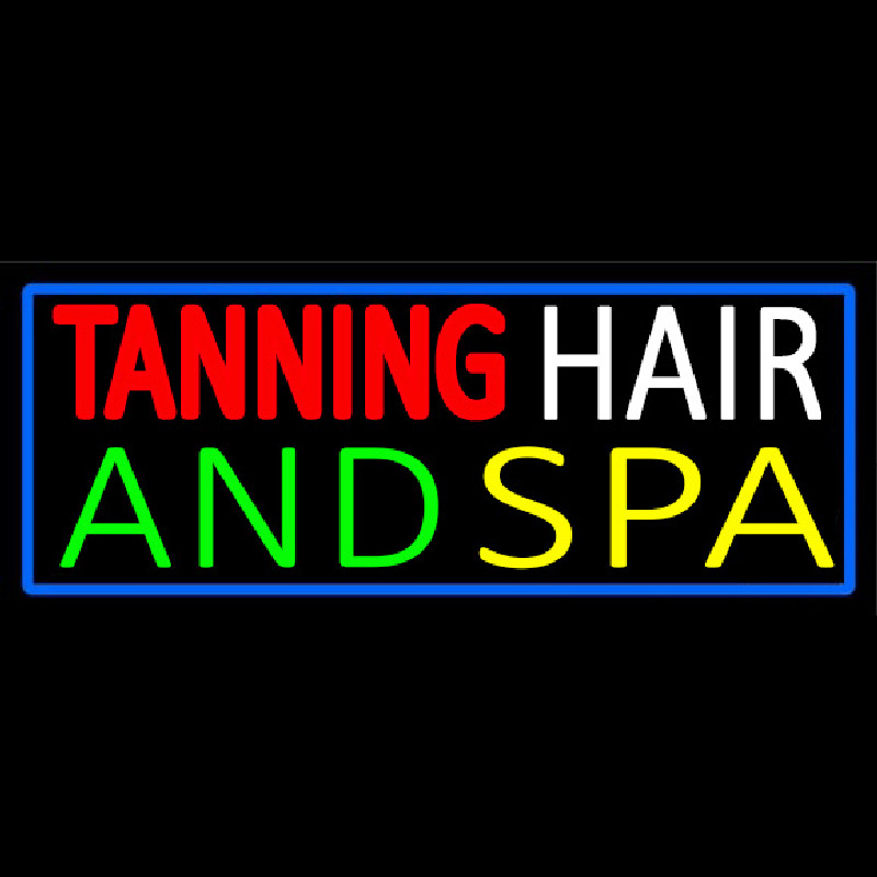 Tanning Hair And Spa Neon Sign