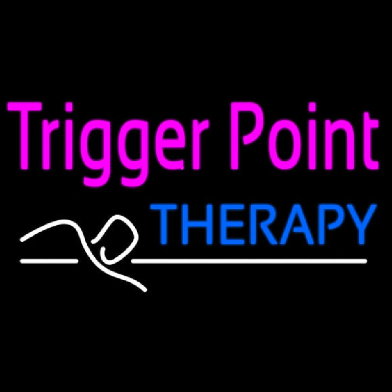 Trigger Point Therapy Neon Sign