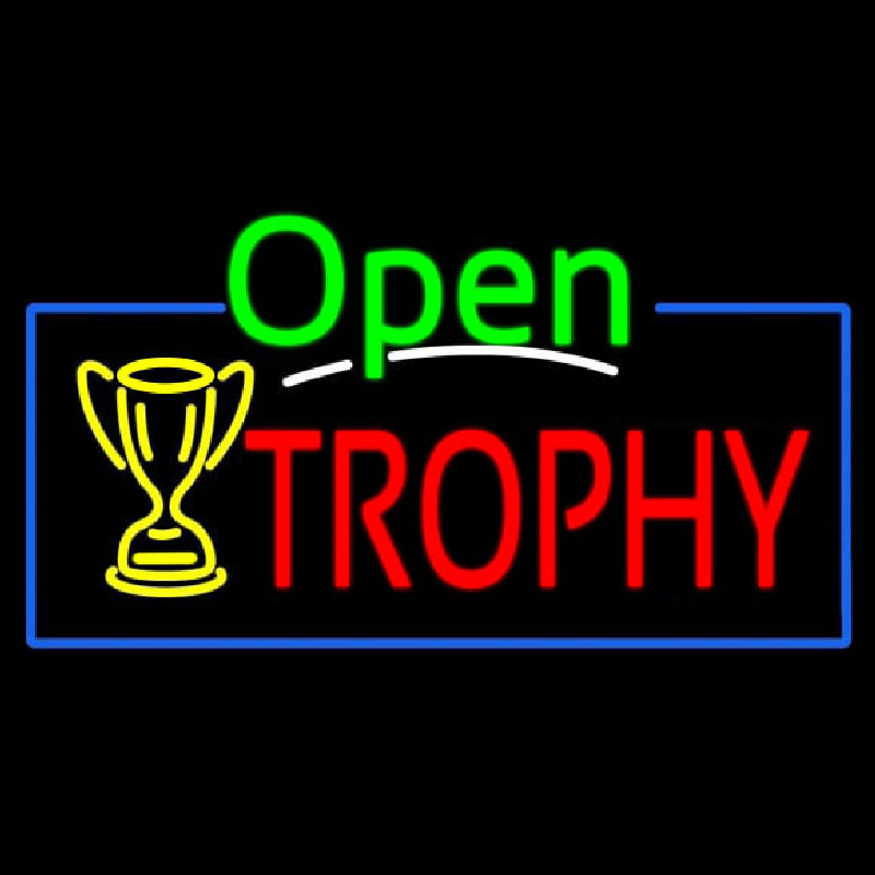 Trophy Neon Sign