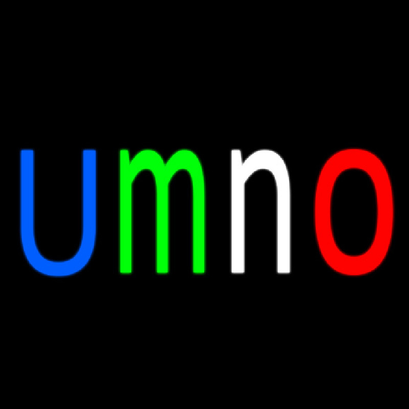 Umno Neon Sign