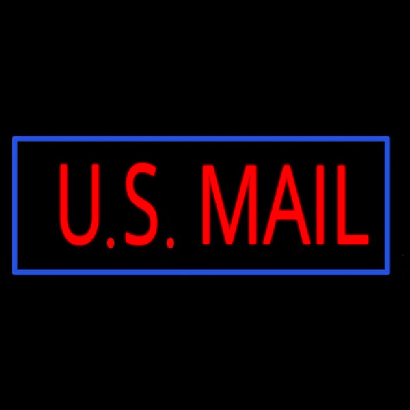 Us Mail Neon Sign