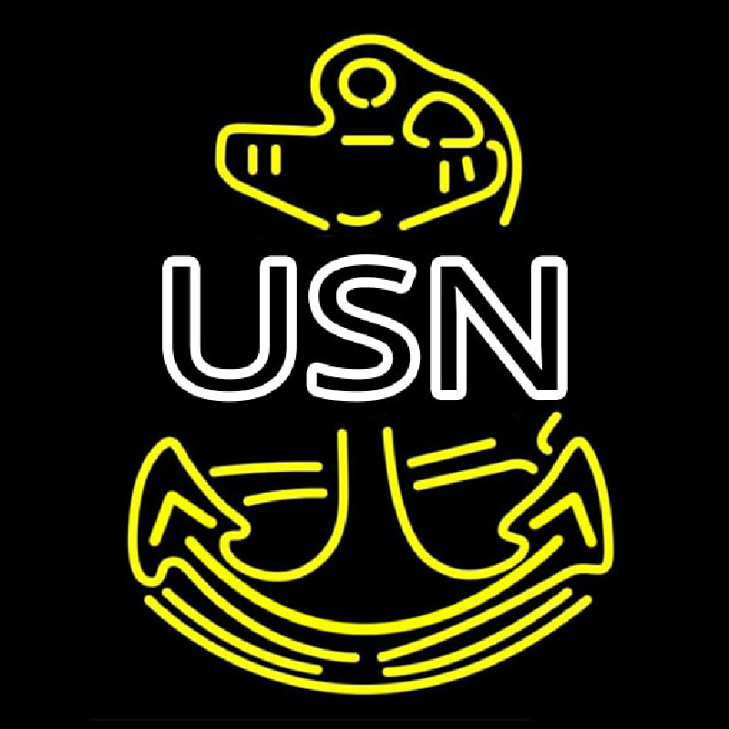 Usn Logo Neon Sign