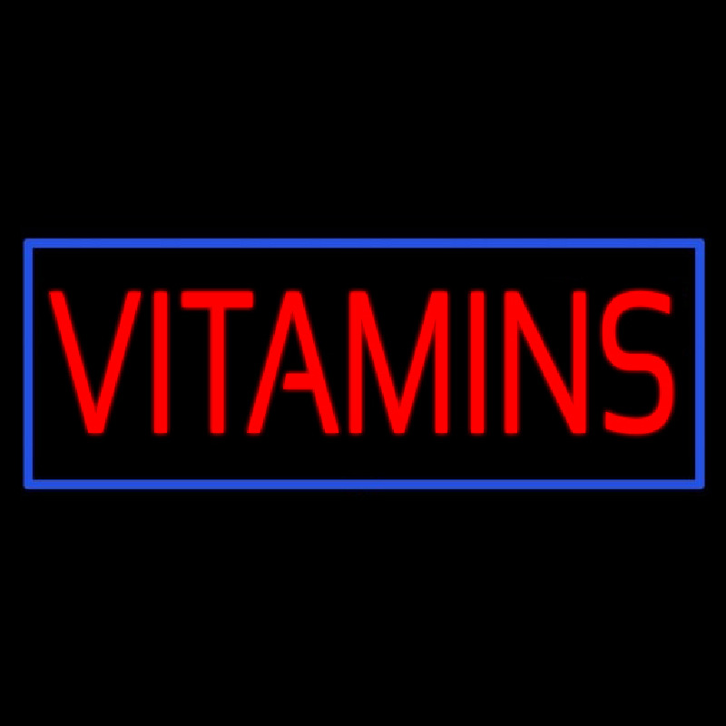 Vitamins Neon Sign